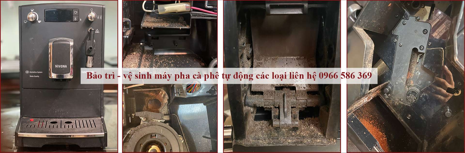 Hình ảnh bảo dưỡng máy pha cà phê