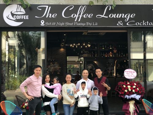 SVN chúc mừng Lounge Coffee Đại Lải khai trương Hồng Phát